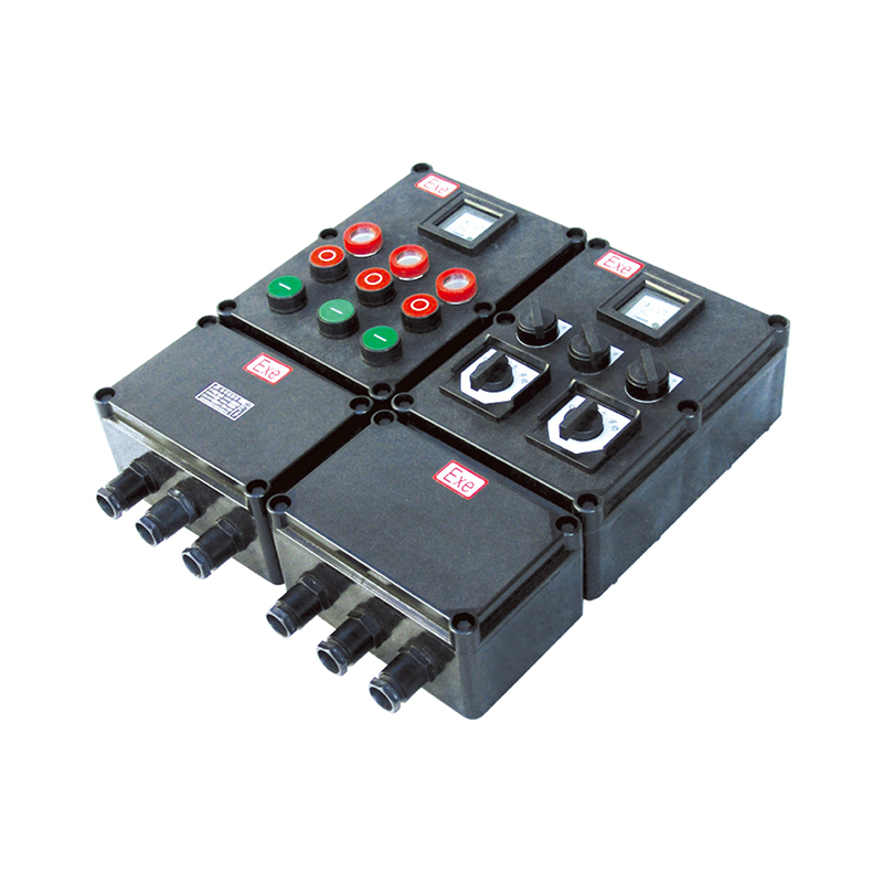 Explosion-proof distribution box enclosure