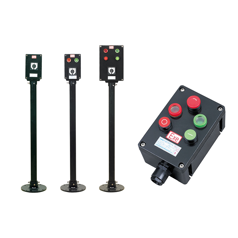 Explosion-proof control box housing