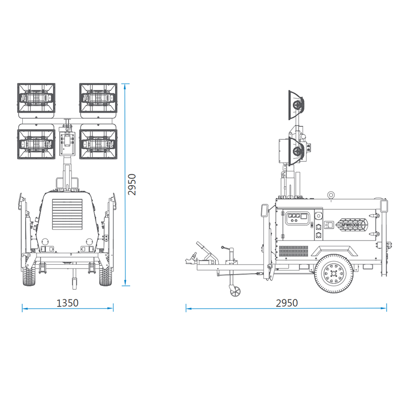 Mobile Lighting Tower